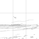 Line drawing with grid