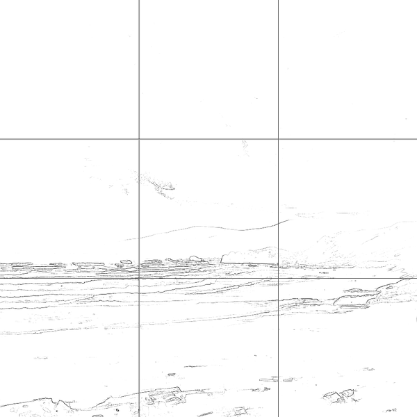 Sketch with grid