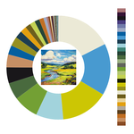 Colour wheel / palette