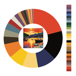 Colour wheel / palette