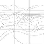 Line drawing with grid