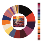 Colour wheel / palette