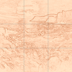 Sepia sketch with grid