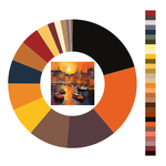 Colour wheel / palette