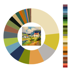 Colour wheel / palette