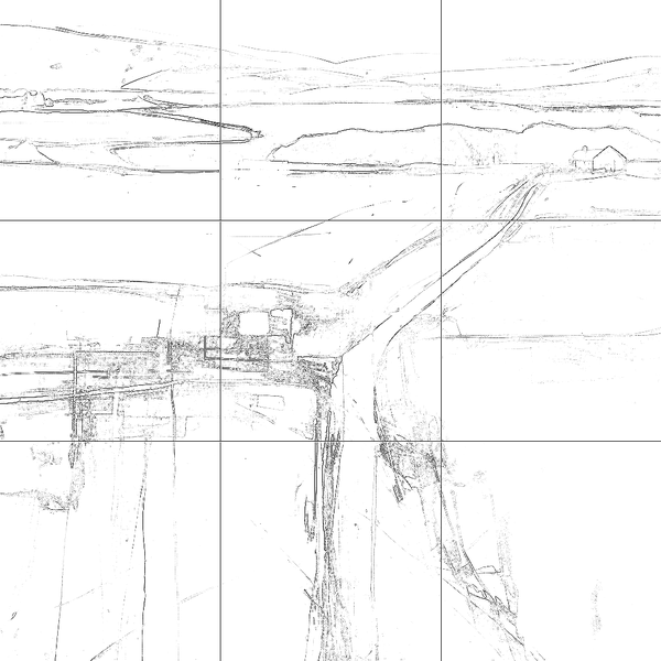 Sketch with grid