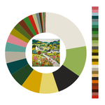 Colour wheel / palette