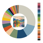 Colour wheel / palette