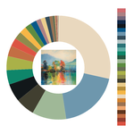 Colour wheel / palette