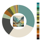 Colour wheel / palette