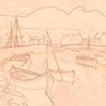 Sepia sketch