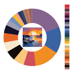 Colour wheel / palette