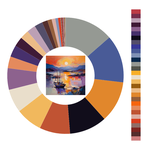 Colour wheel / palette