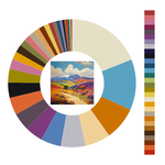 Colour wheel / palette