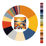 Colour wheel / palette