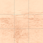 Sepia sketch with grid