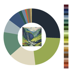 Colour wheel / palette