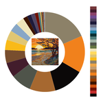 Colour wheel / palette