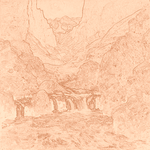 Sepia sketch