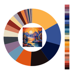 Colour wheel / palette