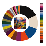 Colour wheel / palette