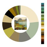 Colour wheel / palette