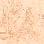 Sepia sketch