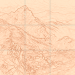 Sepia sketch with grid