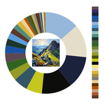 Colour wheel / palette