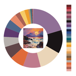 Colour wheel / palette