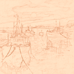 Sepia sketch