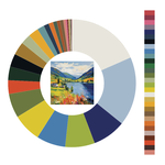 Colour wheel / palette