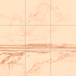 Sepia sketch with grid