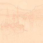 Sepia sketch