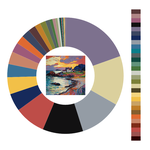 Colour wheel / palette