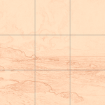 Sepia sketch with grid