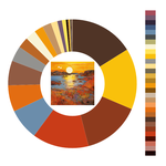 Colour wheel / palette