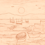 Sepia sketch