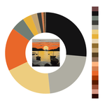 Colour wheel / palette