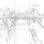 Sketch with grid