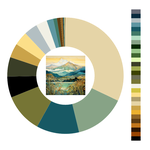 Colour wheel / palette