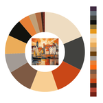 Colour wheel / palette