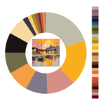 Colour wheel / palette