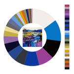 Colour wheel / palette