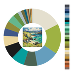 Colour wheel / palette