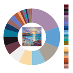 Colour wheel / palette