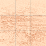 Sepia sketch with grid