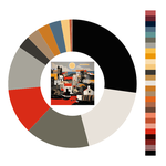 Colour wheel / palette