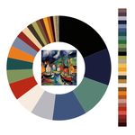 Colour wheel / palette