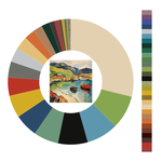 Colour wheel / palette